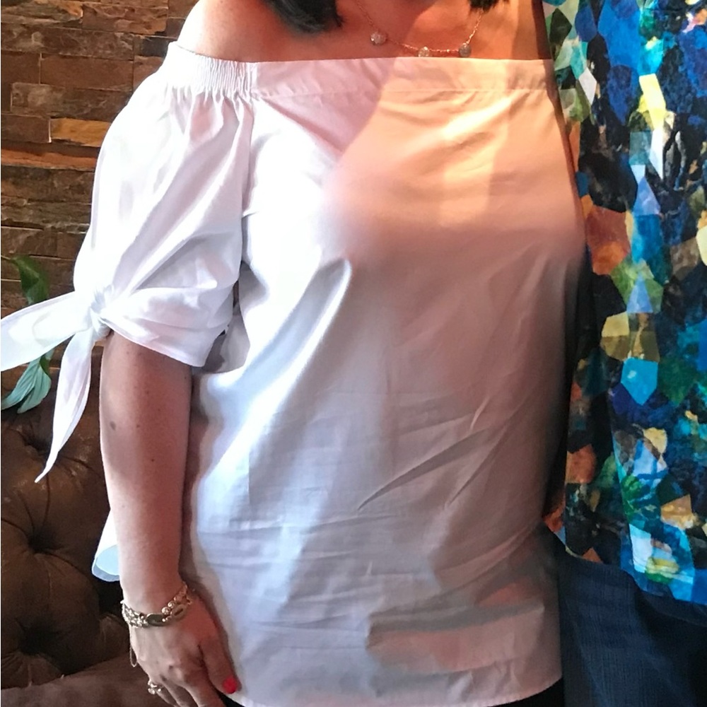 Ralph Lauren Off-Shoulder Top